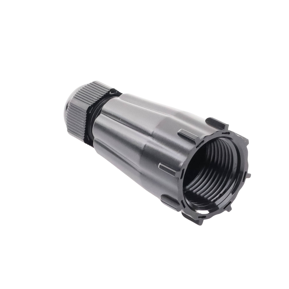 Industrial Gland type connector to protect network connections