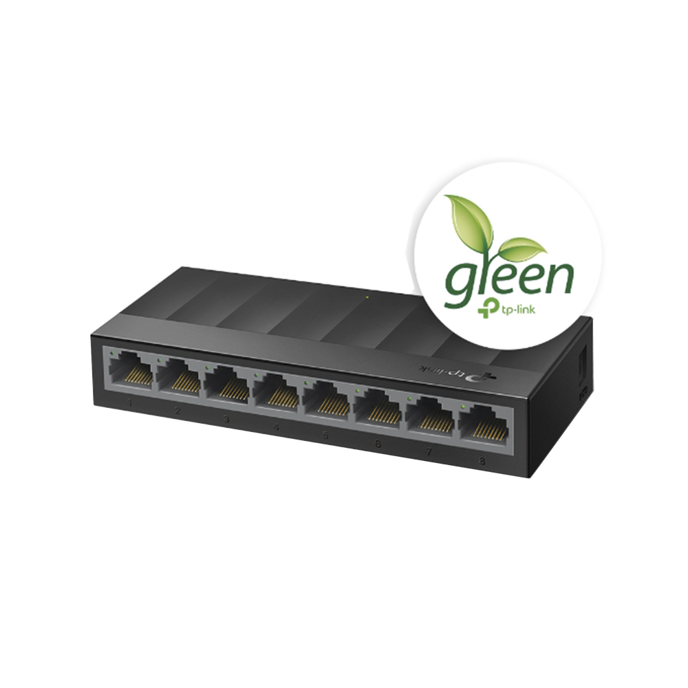 8-port 10/100/1000Mbps desktop switch