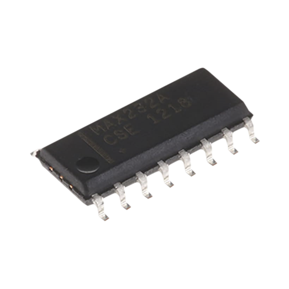 Circuito Integrado 2 Drivers, 2 Receivers, +5Vcd, RS-232, Digital-Análogo, 16-SOIC.