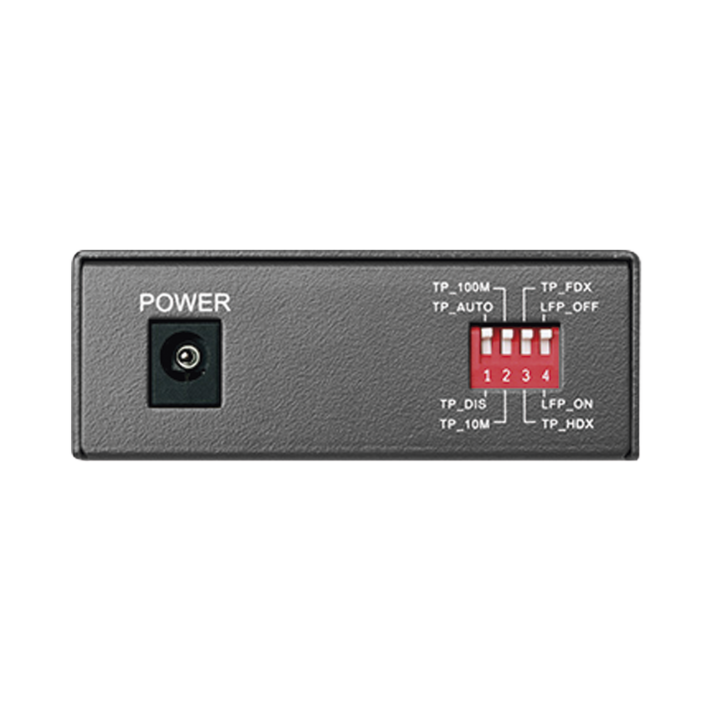 VDM Singlemode Multimedia Converter, 1 RJ45 10/100 port, 1 SC/UPC port, up to 20KM, Requires MC112CS model for operation