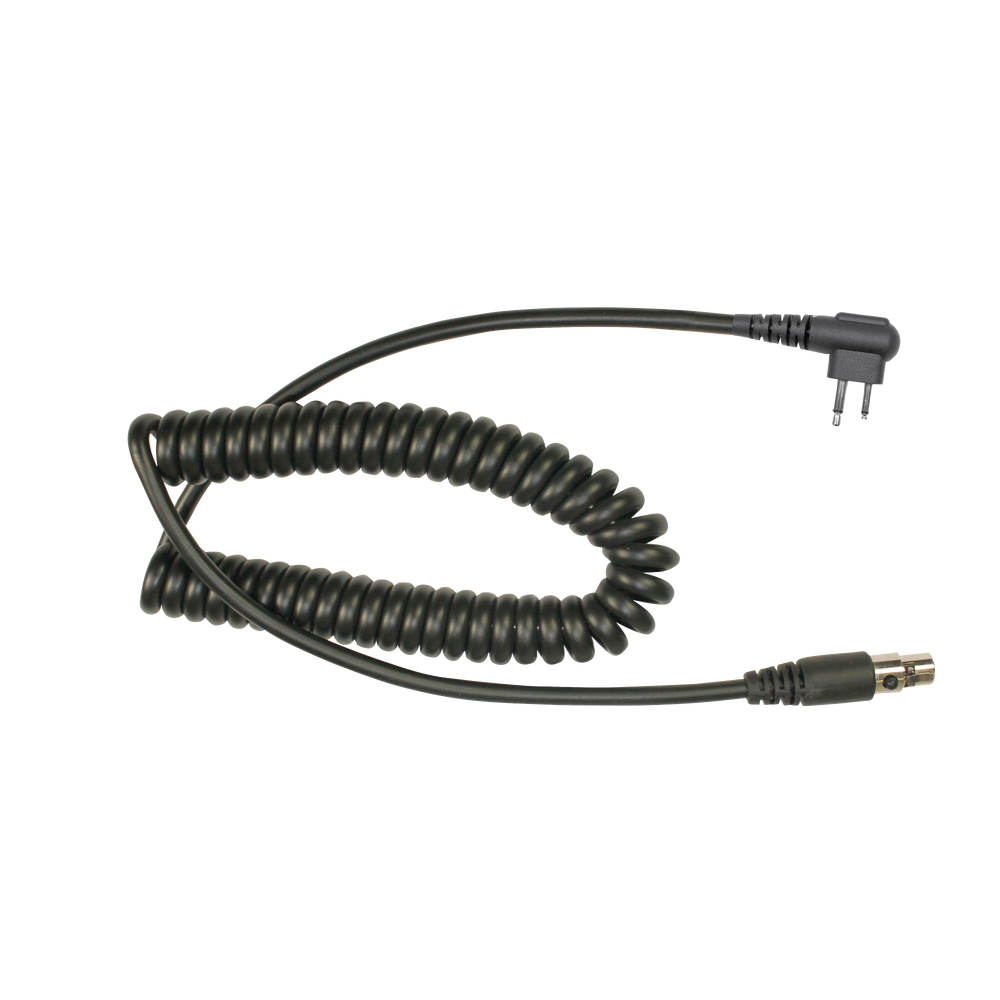 Cable para auricular HDS-EMB con atenuación de ruido para radios Motorola GP-300, SP-50, P-1225, PRO-3150, MAG ONE, DEP-450, EP-450, EP-350 y Hytera TC-500/ 518/ 600/ 610/ 620/ 700/ 1600/ 700EX.