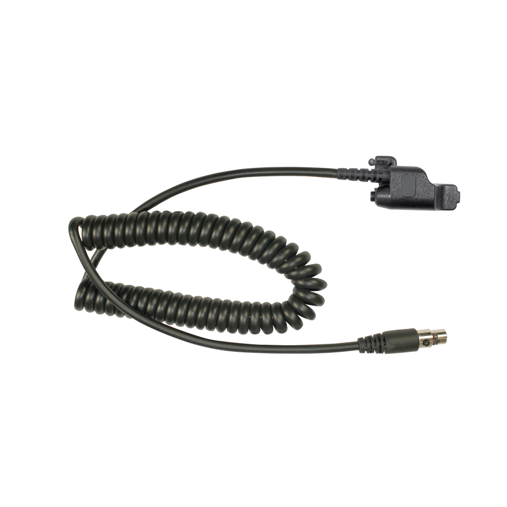 Cable resistente al fuego (UL-914), para auricular HDS-EMB con atenuación de ruido para radios Motorola XTS3000, ASTRO, HT-1000, MTX-8000/ 838/ 9000, GP-9000, XTS-5000, GP-1200.