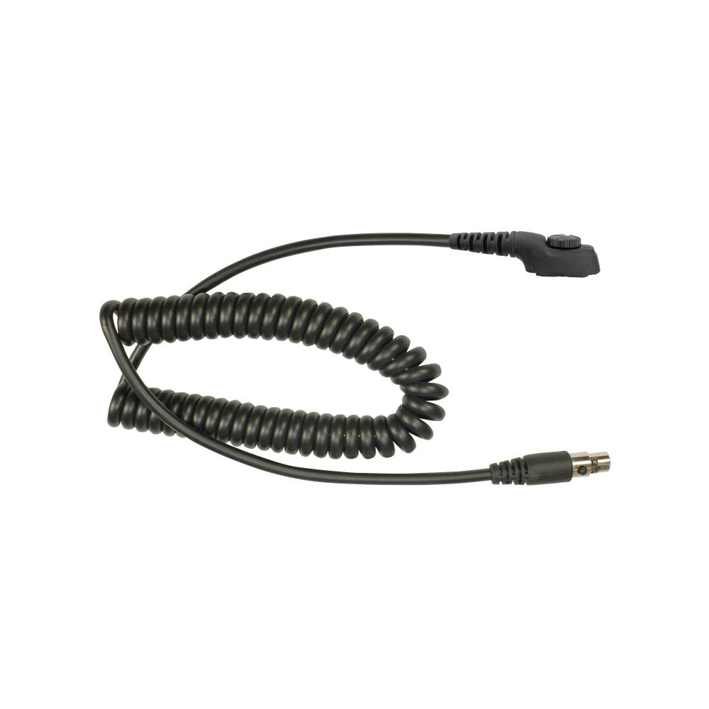 Cable para auricular HDS-EMB con atenuación de ruido para radios HYTERA PD-702/ PD-706/ PD-782/ PD-785/ PD-786/ PT-580.