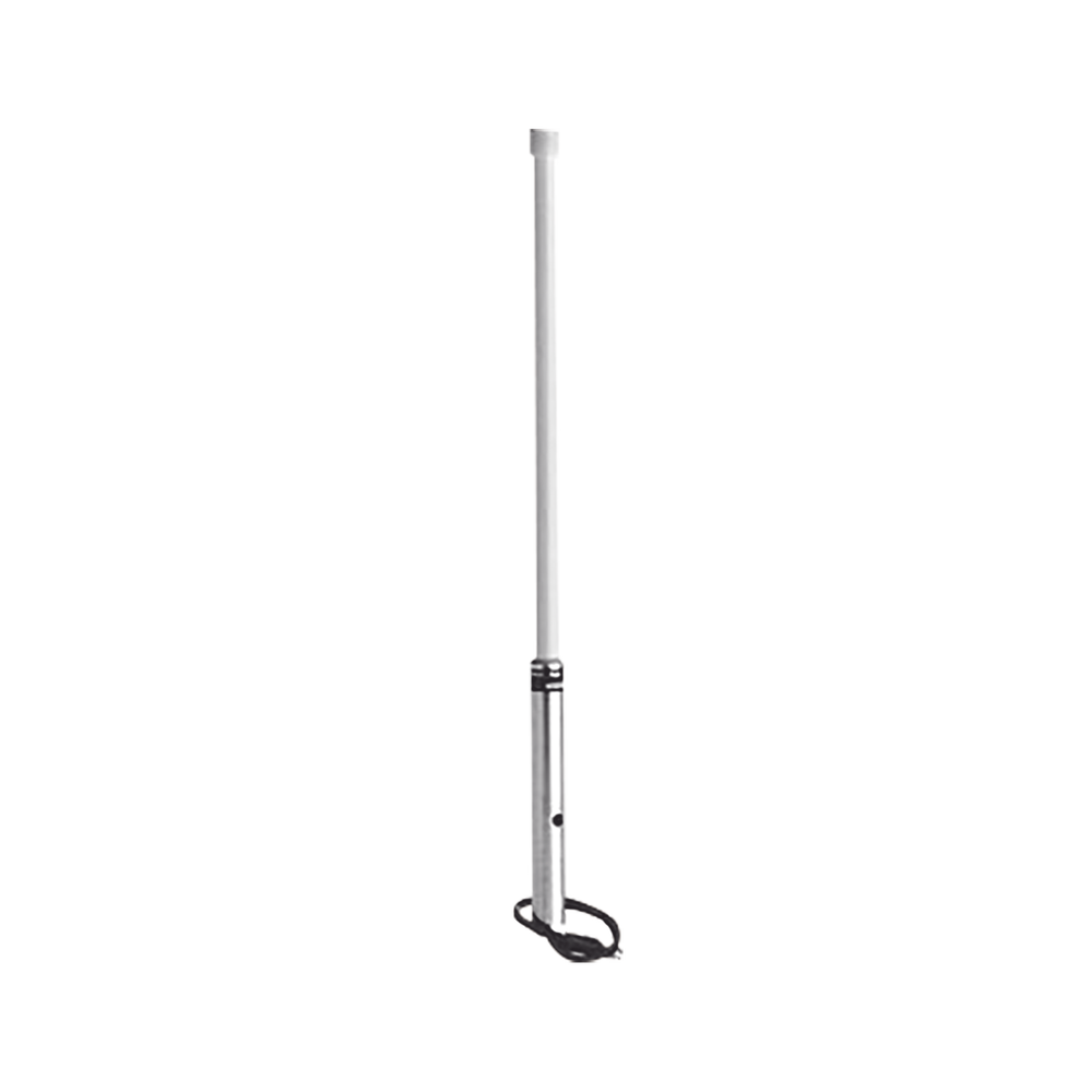 Antena Base UHF, Fibra de Vidrio, Rango de Frecuencia 450 - 460 MHz.