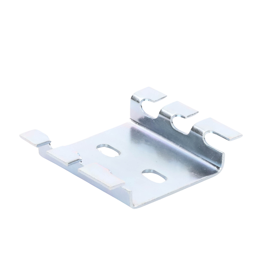 Four-use fixing spider, with Electro Zinc finish