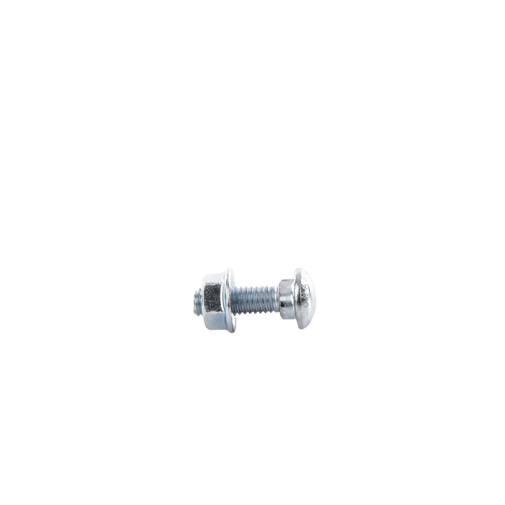 Millimetric screw + nut, with Electro Zinc finish