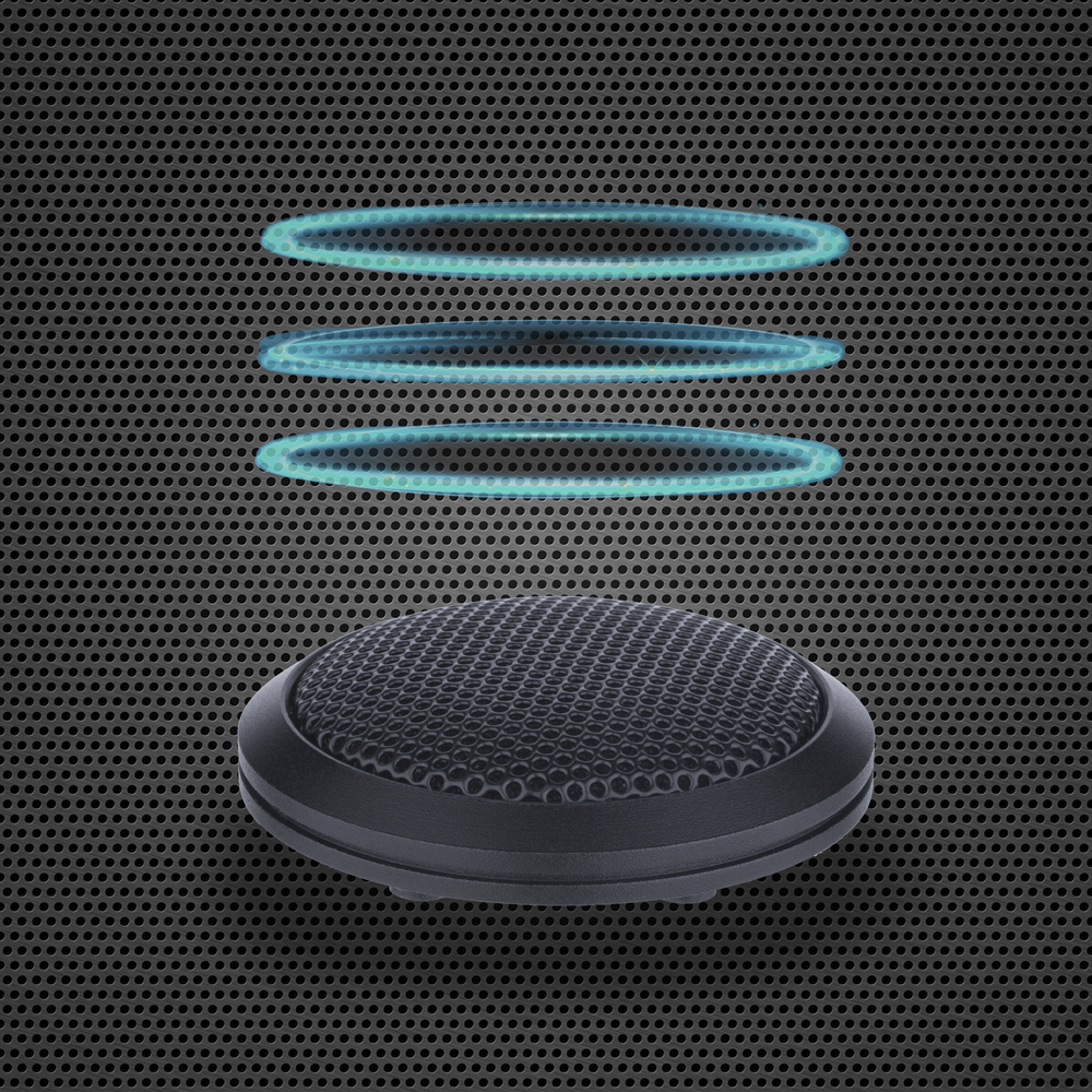 Micrófono omnidireccional para uso en " CAPTURA DE CONVERSACIONES " para interior, con distancia de recepción de 10-50 m cuadrados
