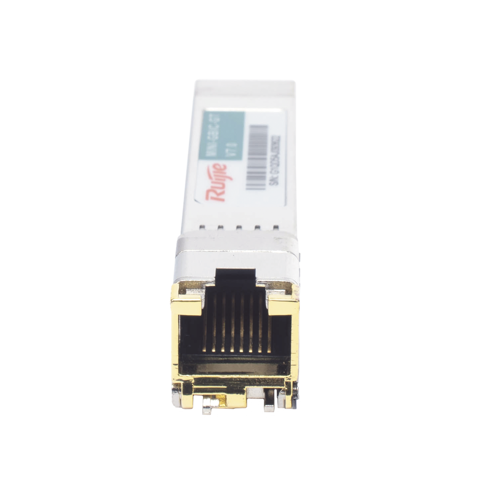 Módulo Transceptor Mini-GBIC-GT 1000BASE-T SFP a Cobre RJ45 para 100 Metros