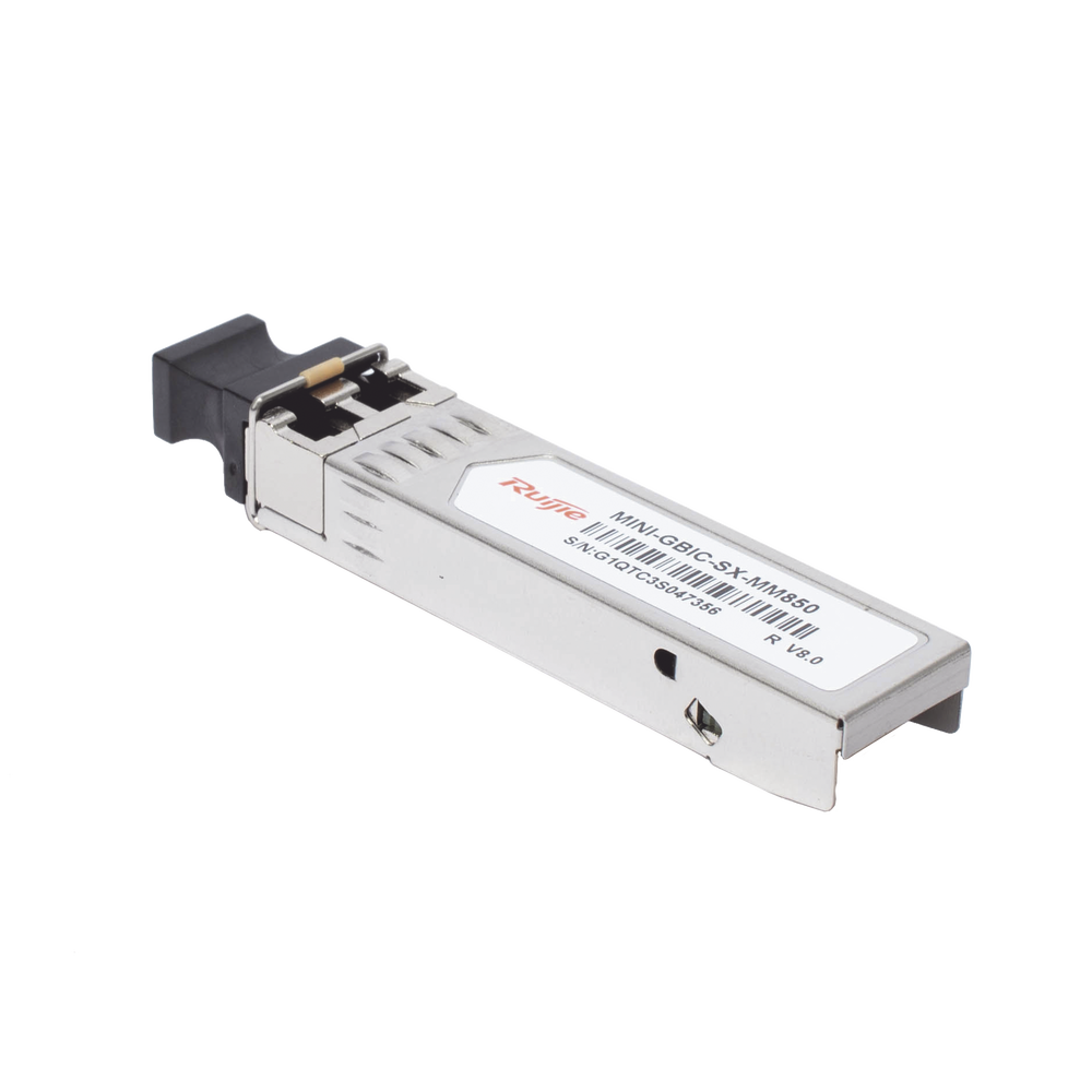 Módulo transceptor óptico SFP 1000BASE-SX de 850 nm y 550 m con DDM, dúplex LC y fibra multimodo
