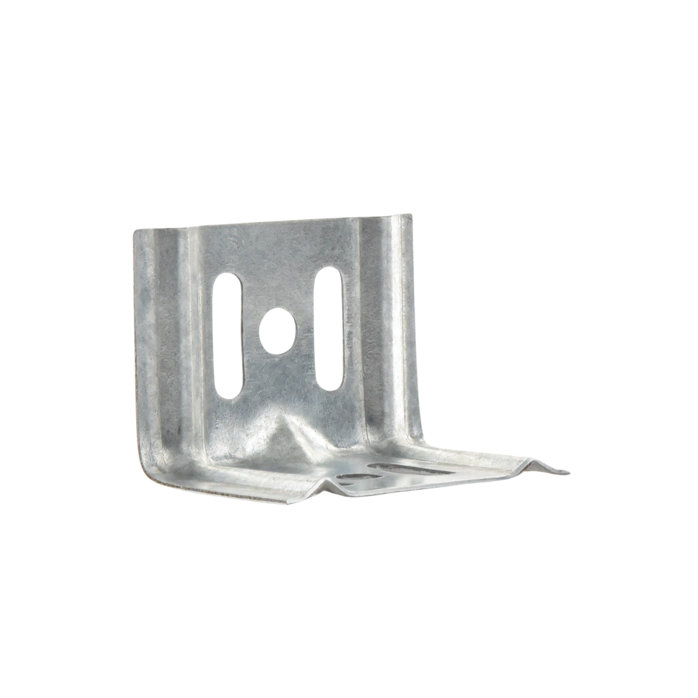 Ménsula económica MallaFils, para montaje en pared, para anchos de charola de 50 mm, con acabado electrozinc