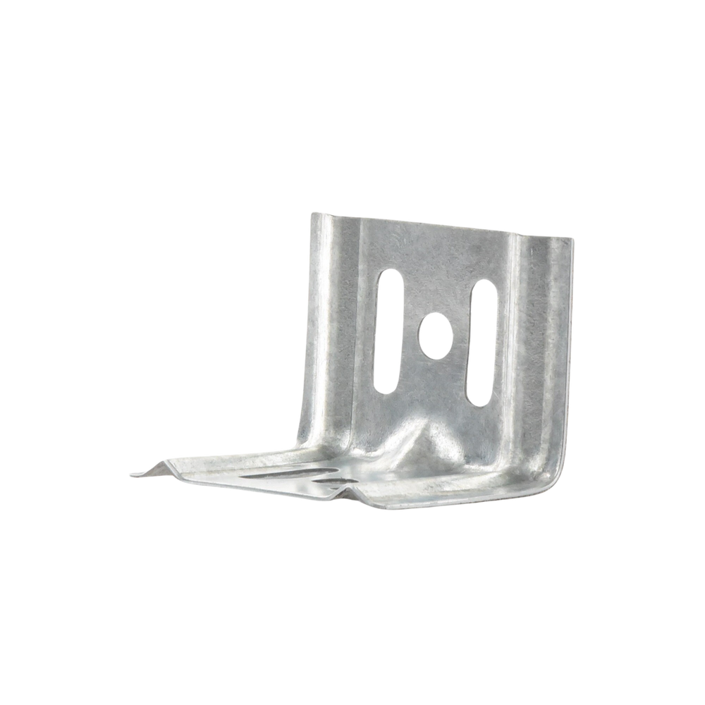 Ménsula económica MallaFils, para montaje en pared, para anchos de charola de 50 mm, con acabado electrozinc
