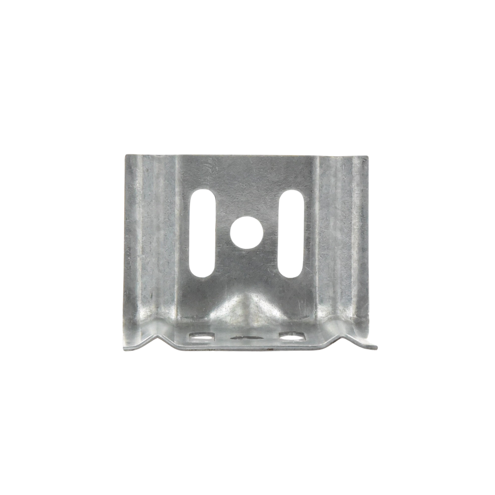 Ménsula económica MallaFils, para montaje en pared, para anchos de charola de 50 mm, con acabado electrozinc