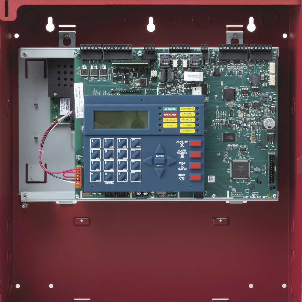 Addressable Fire Detection Panel | 318 Points Expandable to 636 Points | Includes Communicator