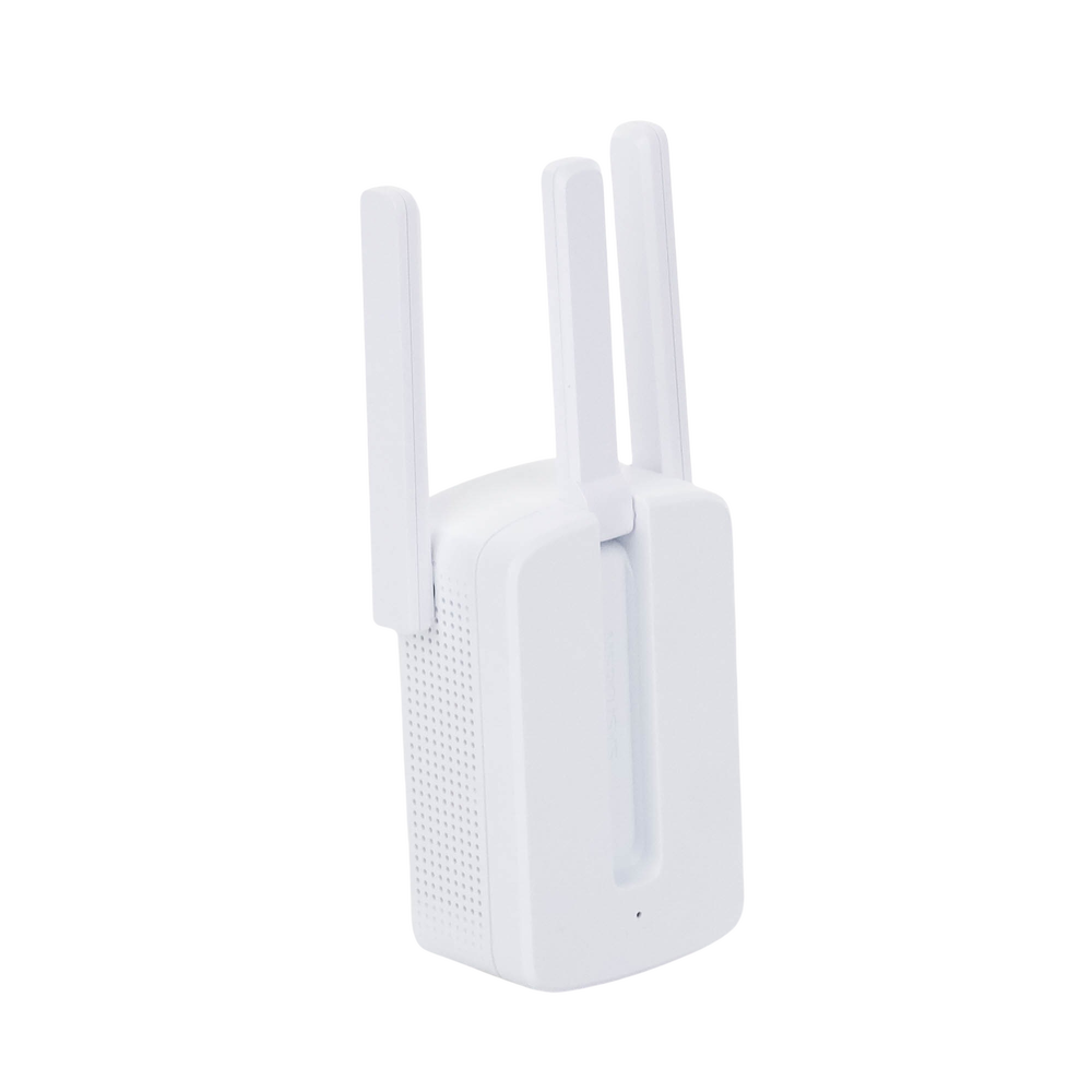 WiFi N Coverage Repeater/Extender, 300 Mbps, 2.4 GHz and 3 external antennas.