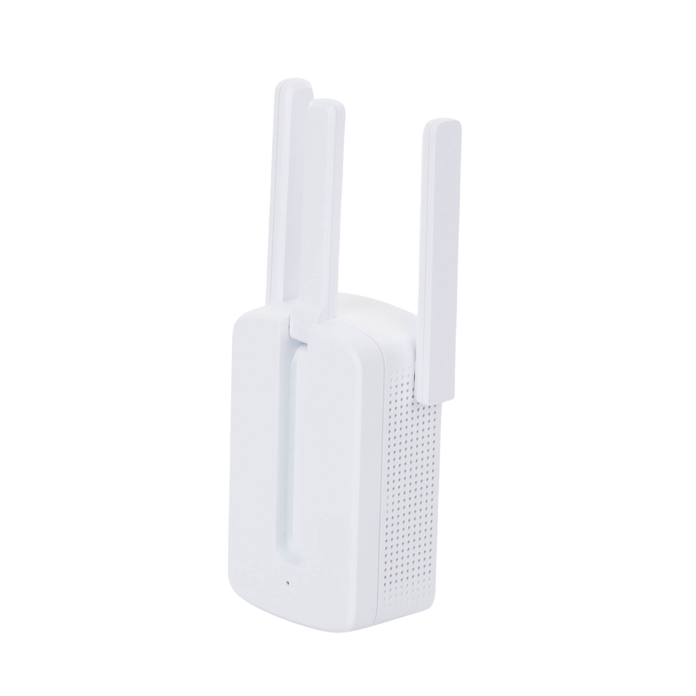 WiFi N Coverage Repeater/Extender, 300 Mbps, 2.4 GHz and 3 external antennas.