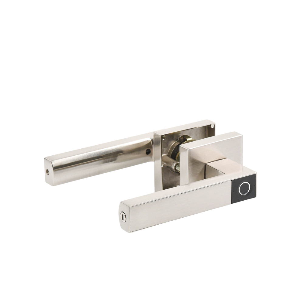 Castelli Biometric Handle / Satin Nickel / 30 users / For Left or Right Doors 60-70mm