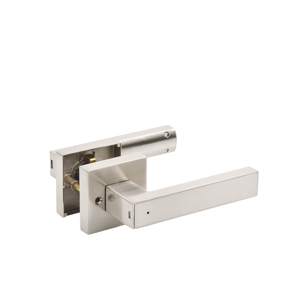 Castelli Biometric Handle / Satin Nickel / 30 users / For Left or Right Doors 60-70mm