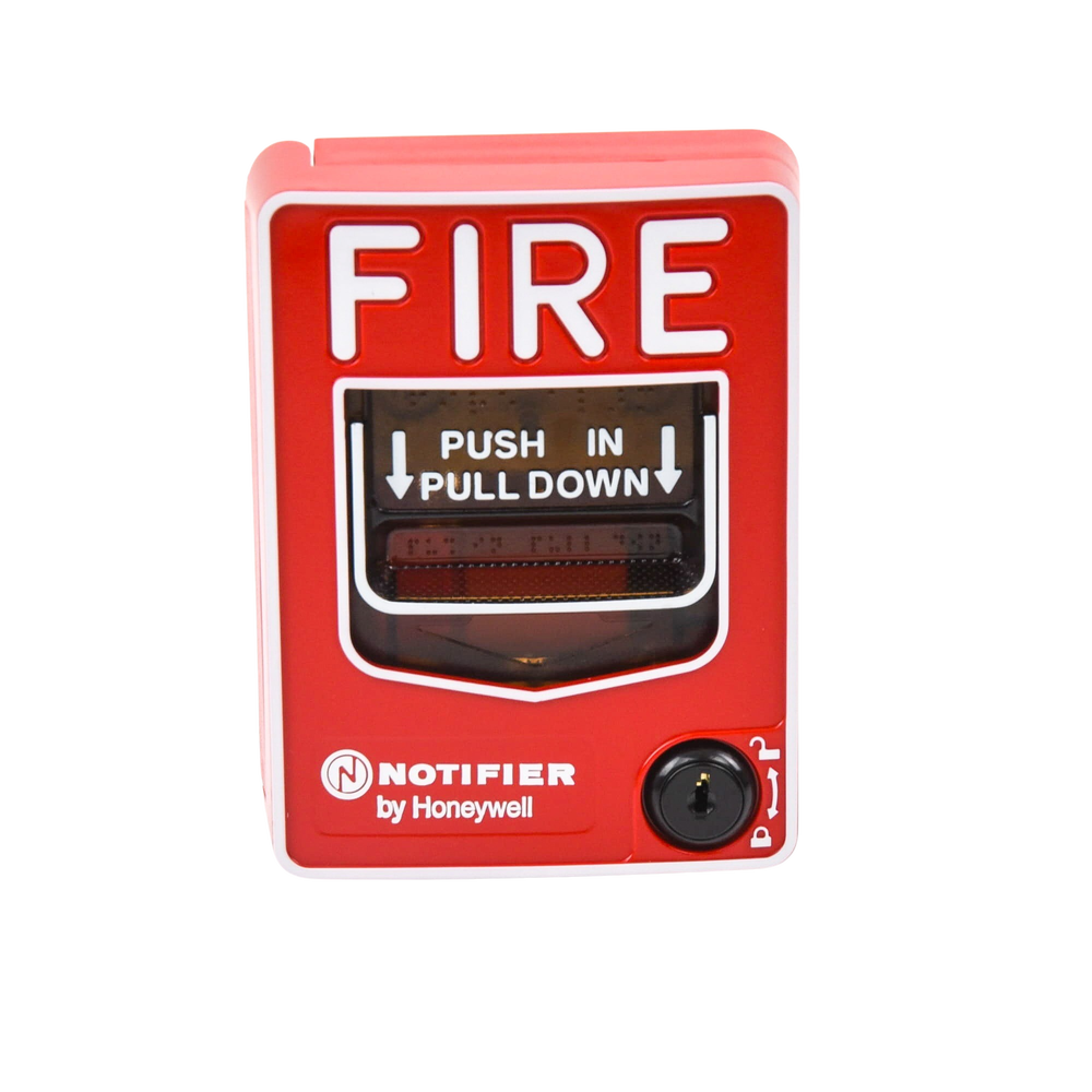 Estación Manual de Emergencia Direccionable de Doble Acción / Tecnología FlashScan® / Texto en Inglés