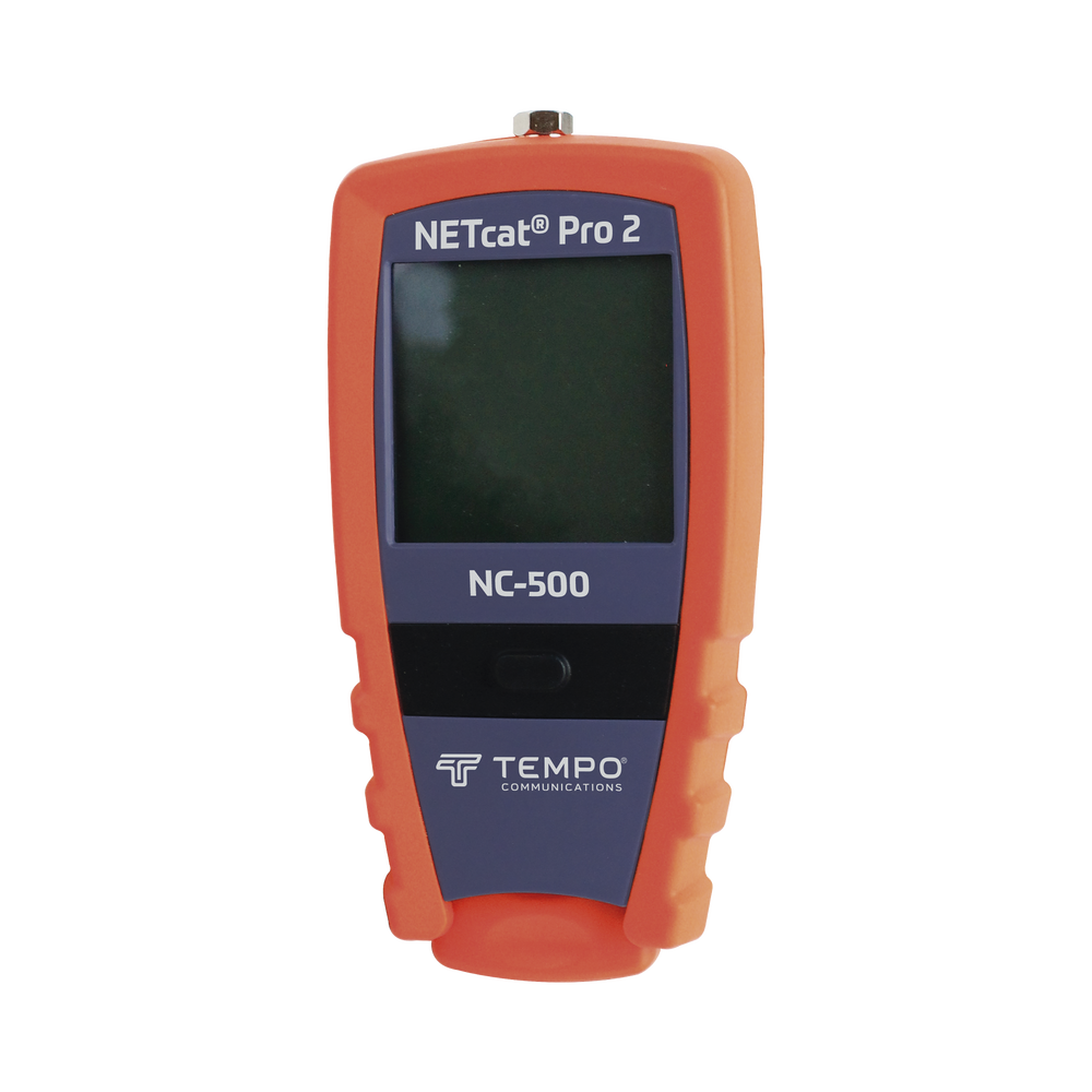 Professional Cable Tester for UTP, STP and Coaxial Cable (NETcat® Pro2) with Backlit Touch Screen