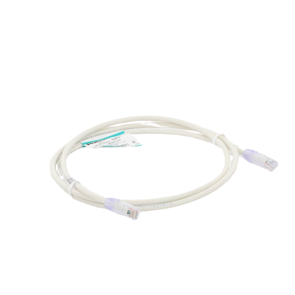Category 6 UTP patch cable, with modular plug at each end - 1.5 m - Matte White
