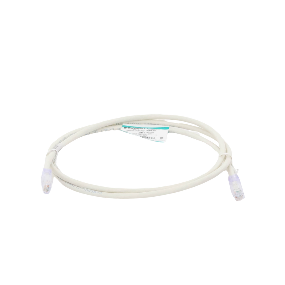 Category 6 UTP patch cable, with modular plug at each end - 1.5 m - Matte White
