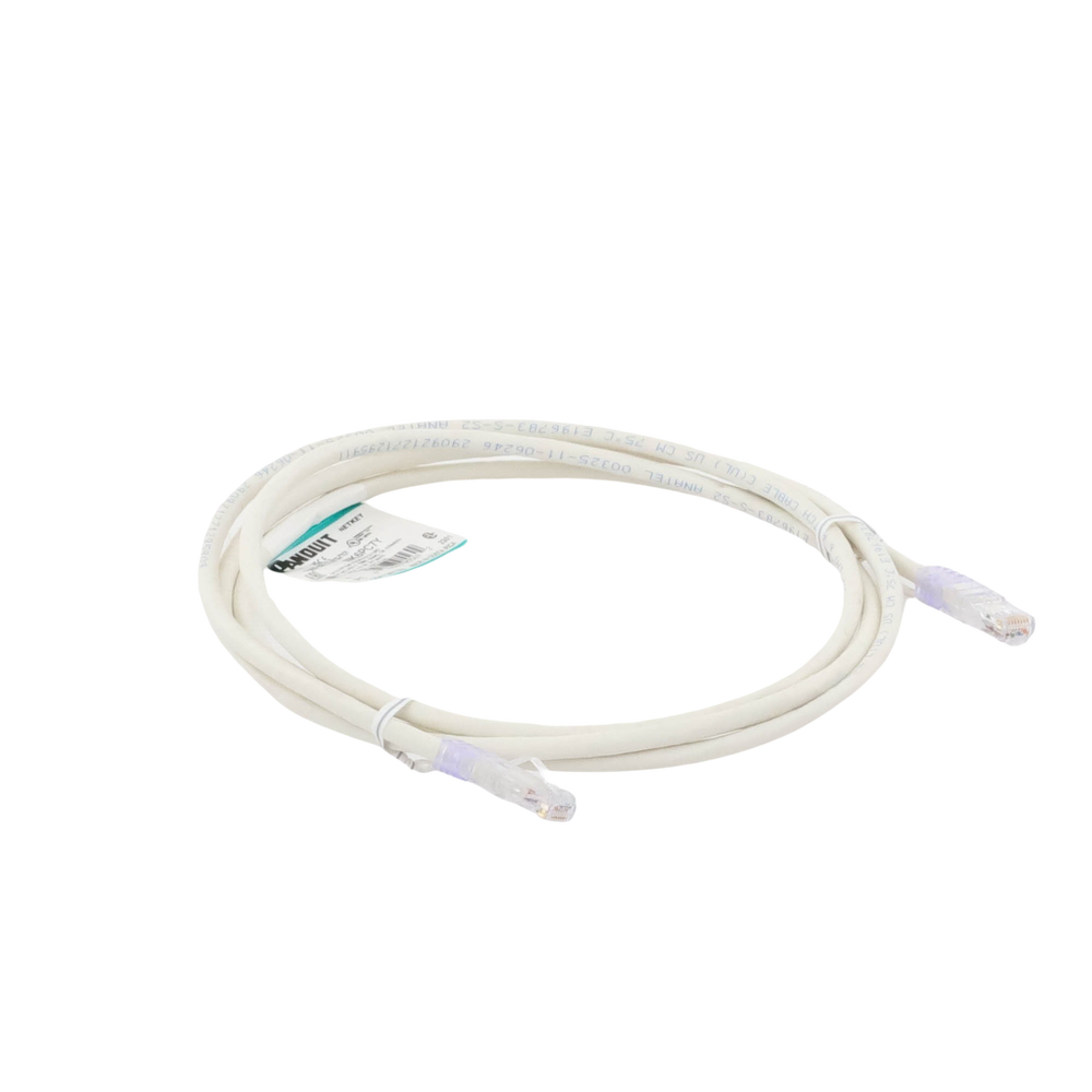 Cable de parcheo UTP Categoría 6, con plug modular en cada extremo - 2 m. - Blanco Mate