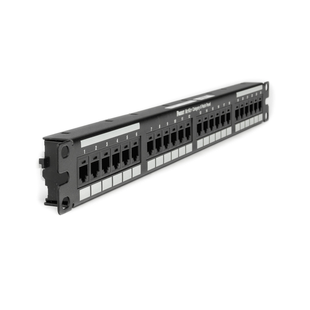 Impact Patch Panel 110, Flat, Category 6, 24 Ports, 1RU
