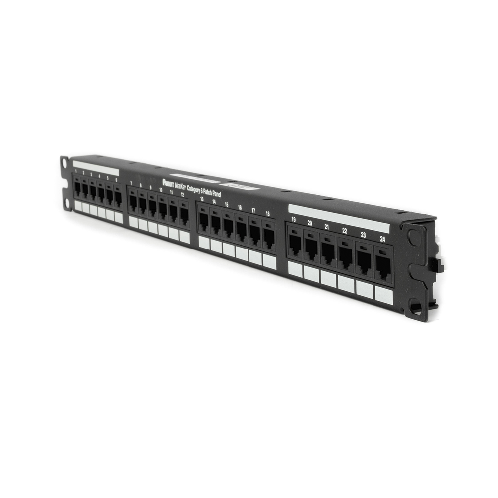 Impact Patch Panel 110, Flat, Category 6, 24 Ports, 1RU