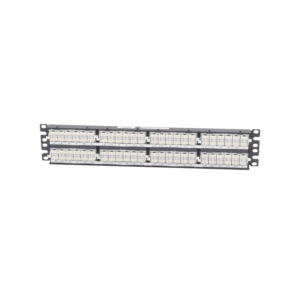 Impact Patch Panel 110, Flat, Category 6, 48 Ports, 2RU