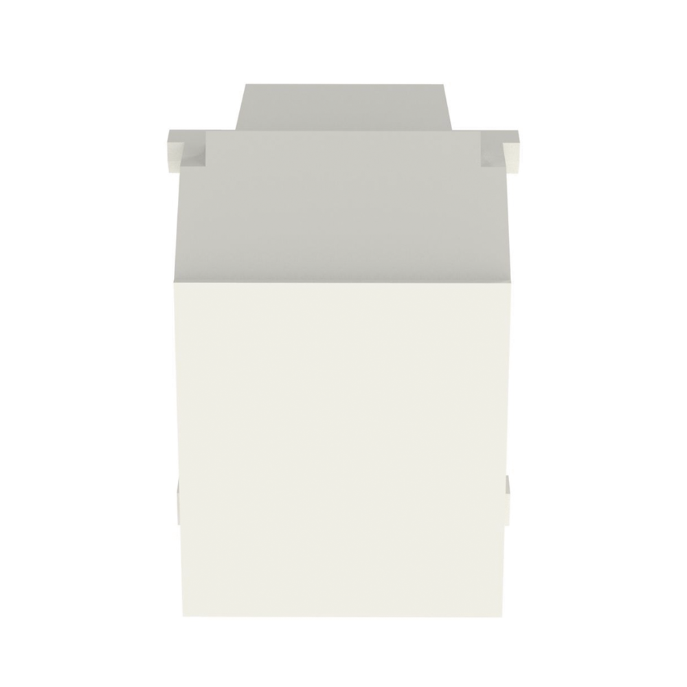Blanking Insert, Keystone Type, Matte White