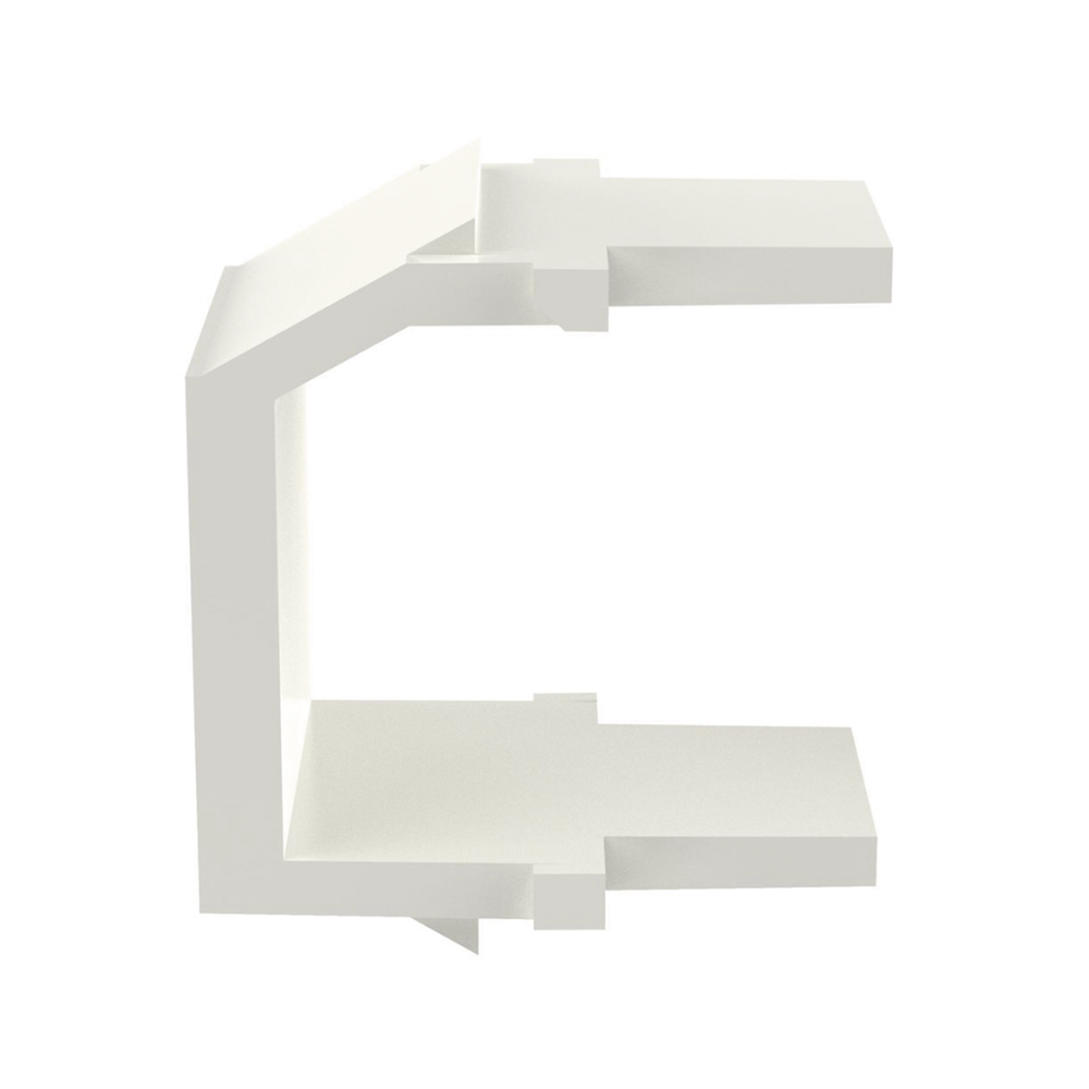Blanking Insert, Keystone Type, Matte White