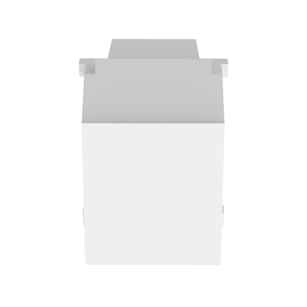 Blanking Insert, Keystone Type, White
