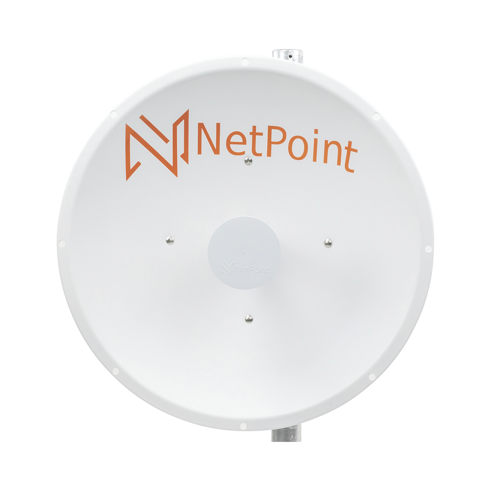 Directional Antenna / 2 ft / 4.9-6.4 GHz / 30 dBi Gain / 45° & 90° SLANT / N-Male Connector / Mounting and jumpers included.