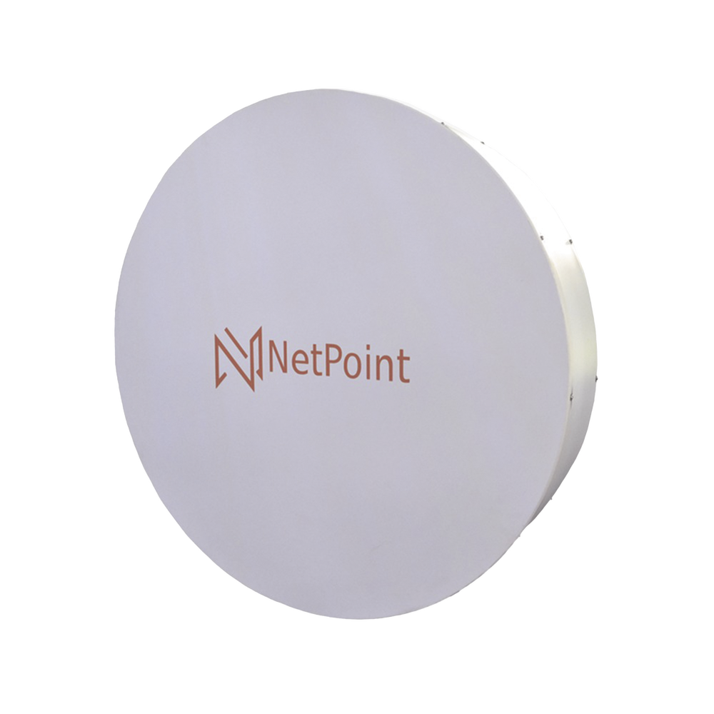Directional Antenna / 6 ft / 5.9-7 GHz / 39 dBi Gain / 45° and 90° SLANT / Includes Jumpers with N-Male to RSMA connector / Mount and radome included.