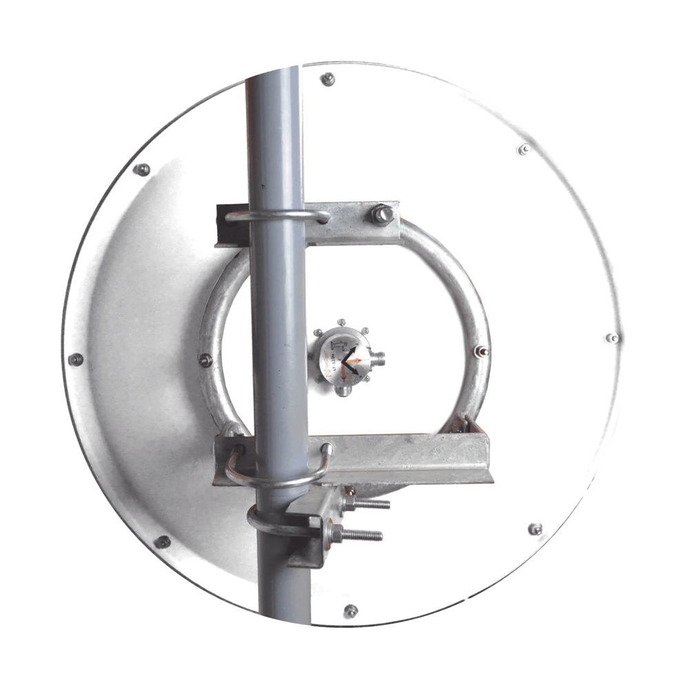 Directional Antenna / 6 ft / 5.9-7 GHz / 39 dBi Gain / 45° and 90° SLANT / Includes Jumpers with N-Male to RSMA connector / Mount and radome included.