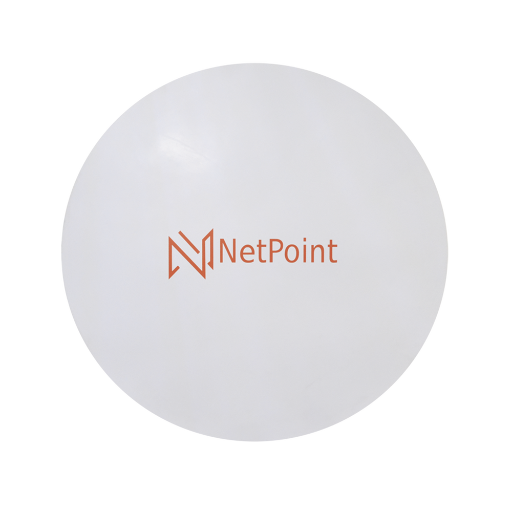 Antena blindada de alto rendimiento con supresión al ruido de 2 ft, 4.9-6.4 GHz, Ganancia 30 dBi con SLANT de 45 ° y 90 °, Conectores N-hembra, montaje con alineación milimétrica.