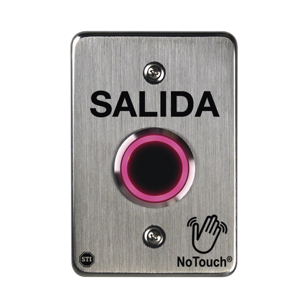 Stainless Steel NoTouch® IR Switch, Single Gang, OUTPUT