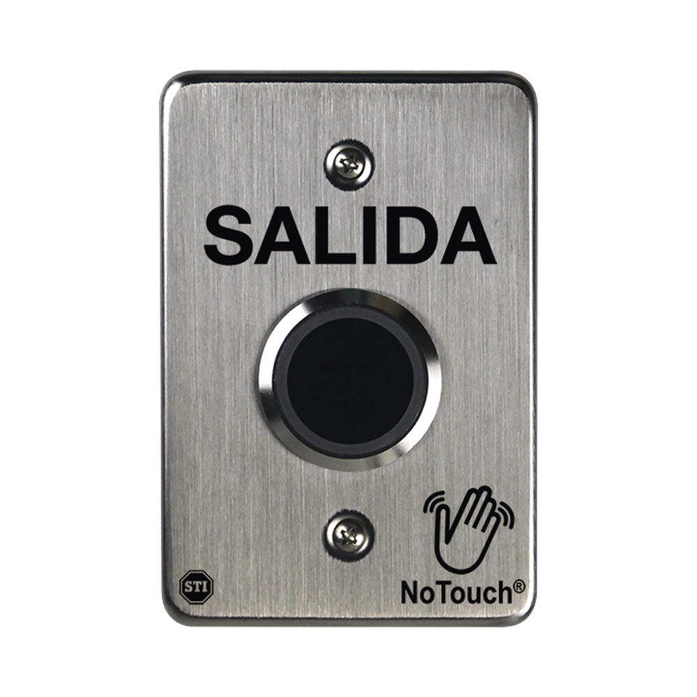 Stainless Steel NoTouch® IR Switch, Single Gang, OUTPUT