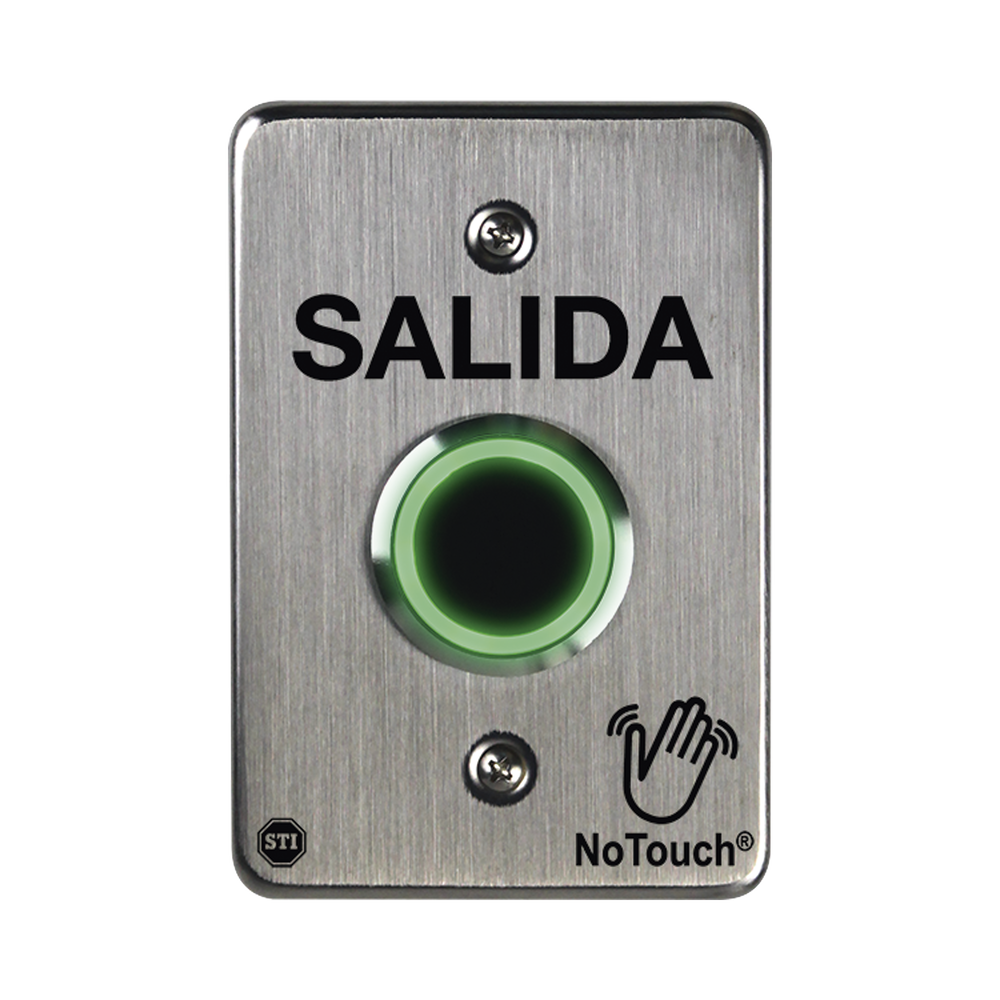 Interruptor IR NoTouch® de Acero Inoxidable, Salida Única, SALIDA