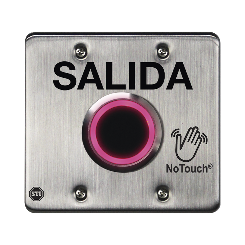Stainless Steel NoTouch® IR Switch, Dual Gang, OUT