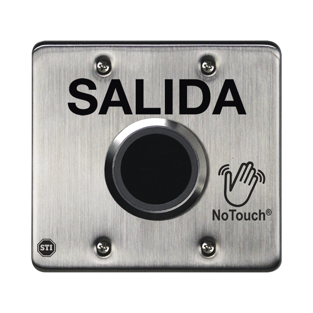 Stainless Steel NoTouch® IR Switch, Dual Gang, OUT