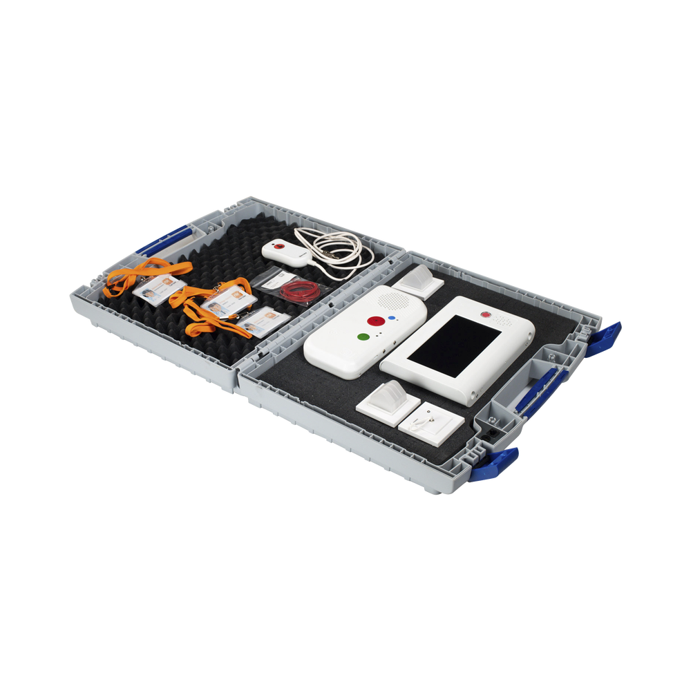 Functional Case Demo IP Nurse Patient Call System with IP Terminals and Peripherals