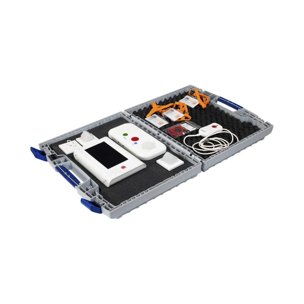 Functional Case Demo IP Nurse Patient Call System with IP Terminals and Peripherals