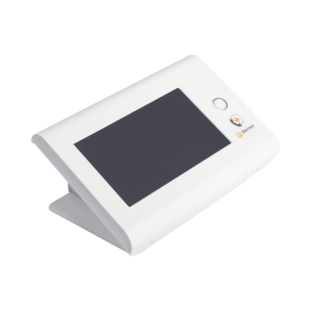 Consola de Sobremesa para Puesto de Control de Enfermería / Pantalla Táctil 7" / PoE / SIP / RFID / Compatible con NX0019/B, NX1021 y NX0015