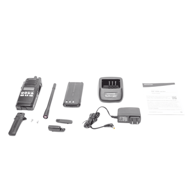 136-174 MHz, Digital DMR-Analógico, 5 Watts, 260 Canales, 9 Teclas, Roaming, Encriptación, GPS, Inc. antena, batería, ca
