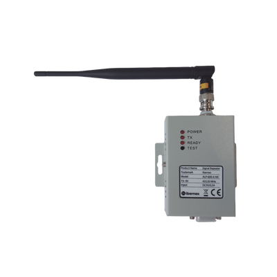 Panel Informativo LED Alfanumérico / 2x6 Dígitos / RF 433,92 MHz ±75k / 1W / Sensibilidad 106 dB / Montaje en Pared / Al