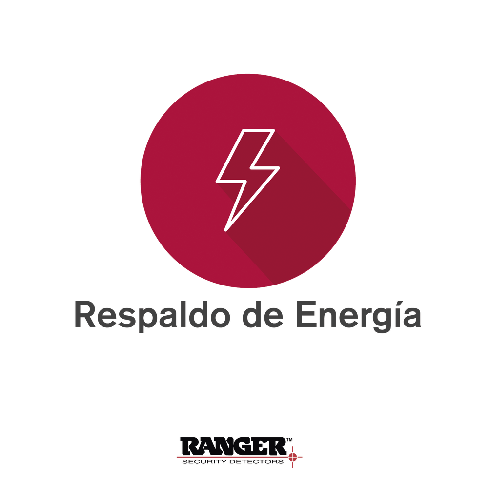 Respaldo de Energía con Batería incluida (Hasta 8 horas).