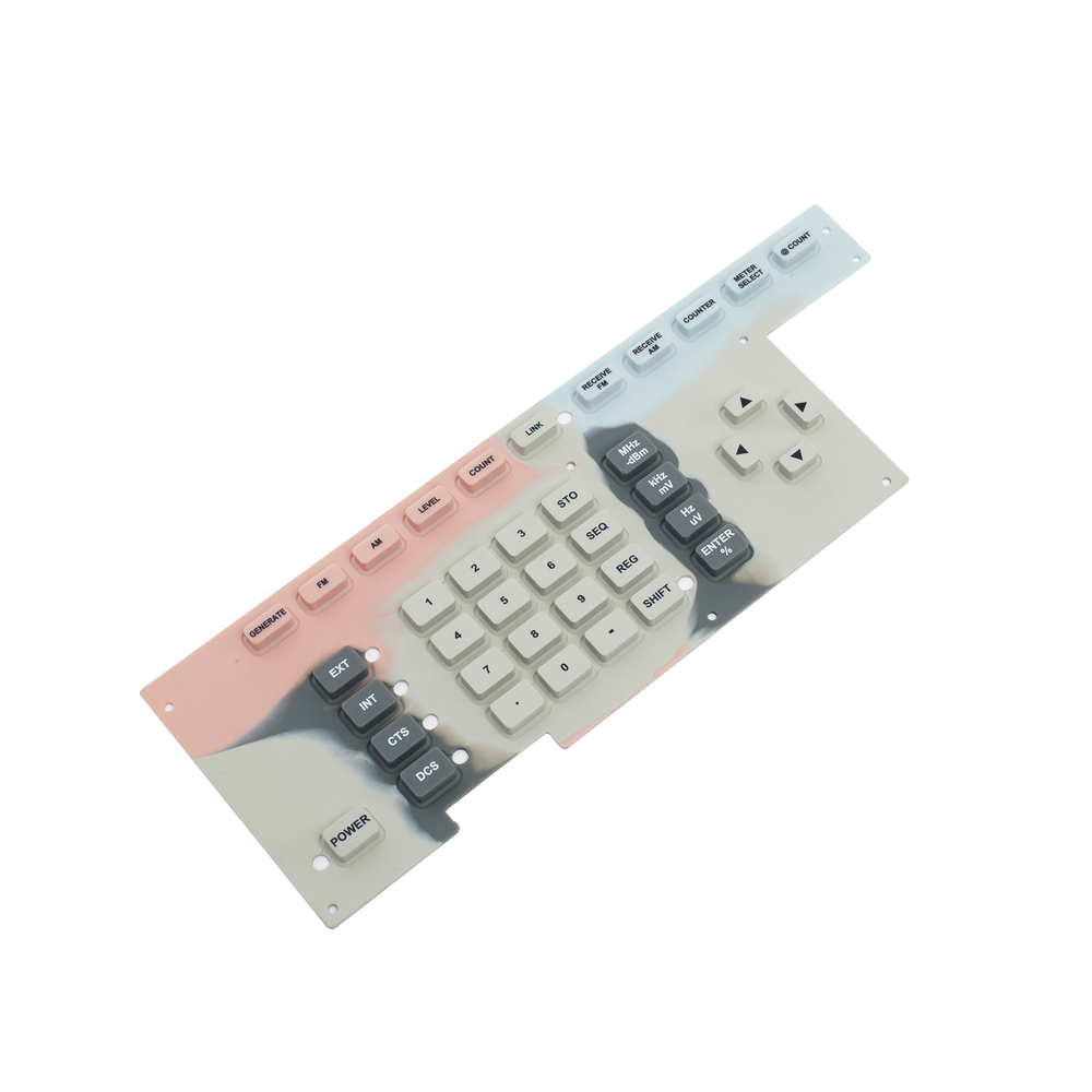 Elastomeric Membrane "Touch Pad" for Ramsey COM-3010 Service Monitor.