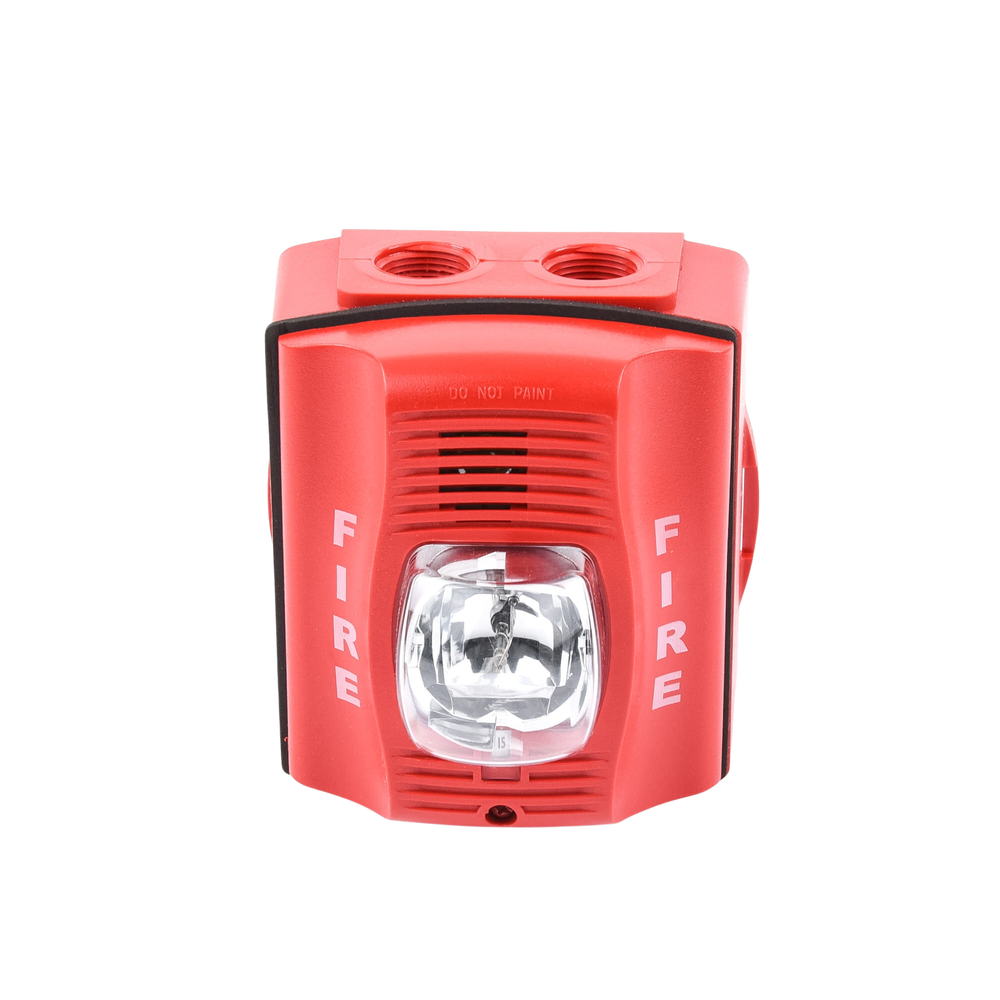 2-Wire Outdoor Strobe Siren with Selectable Strobe Settings