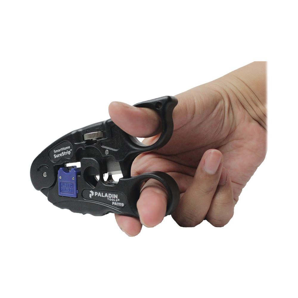 Professional UTP and Coaxial Cable Stripper with Cutter